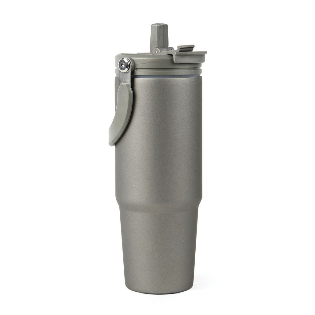 VINGA Eos Trek 880ml Flasche aus RCS rec. Stainless-Steel - grau-863