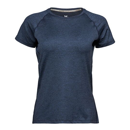 Women´s CoolDry Tee - navy melange-60