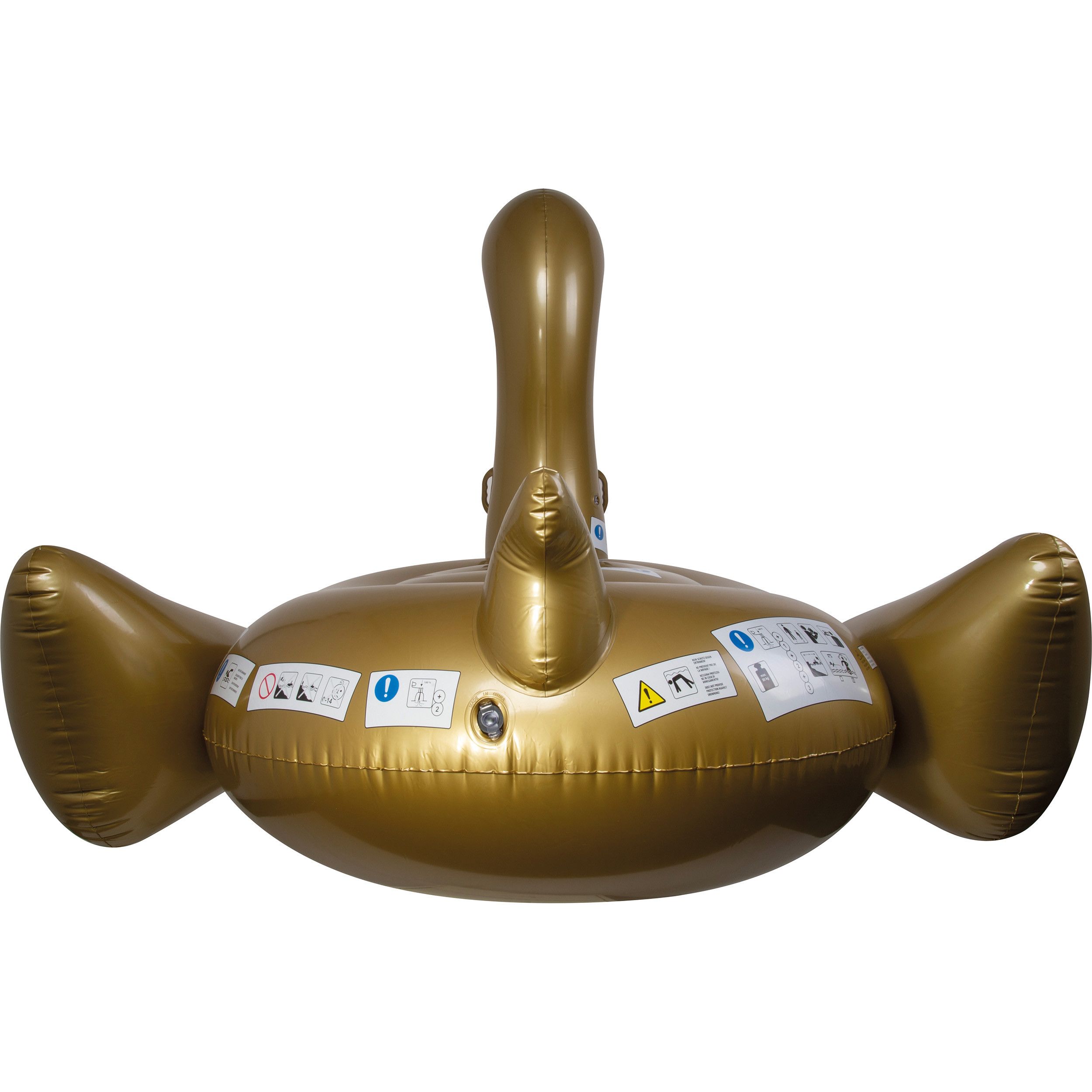 Aufblasbarer Schwan - gold-965