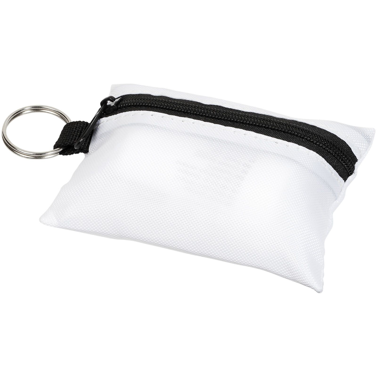 Valdemar 16-teilige Erste-Hilfe-Tasche mit Schlüsselanhänger - weiss-310
