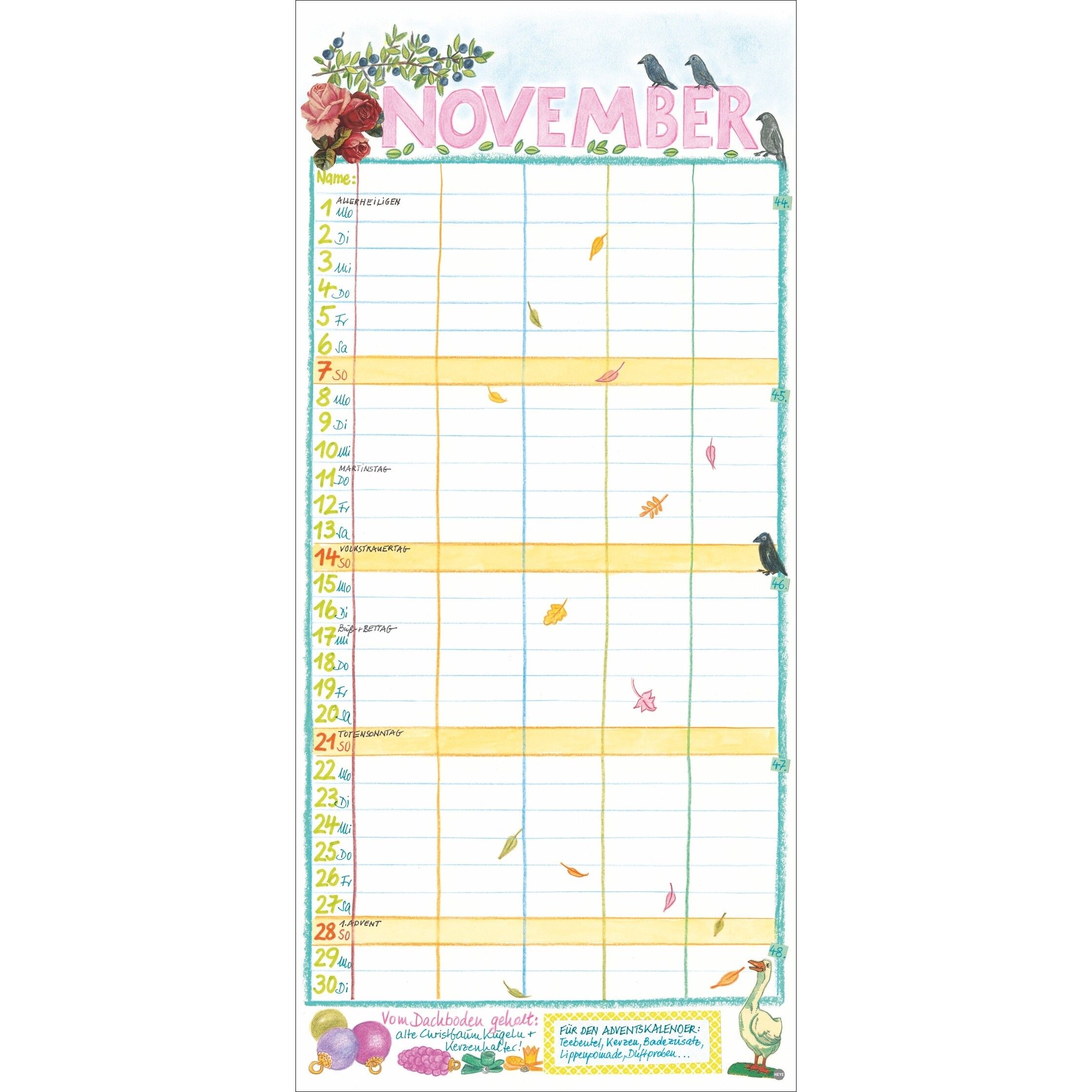 Kohwagner Unser Familienkalender-225