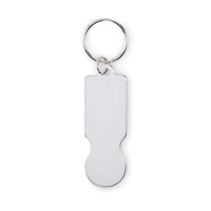 Schlüsselring mit Chip TOKLEY - silber-426