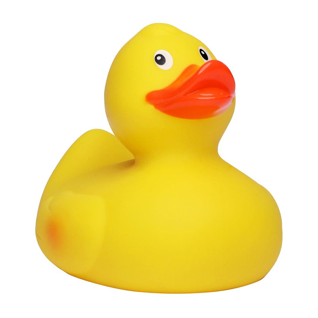 Spezial Badeente für Entenrennen groß - gelb - orange-460