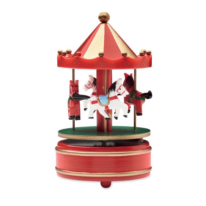 Mini-Karussell-Spieldose WHIRLY - multicolour-896