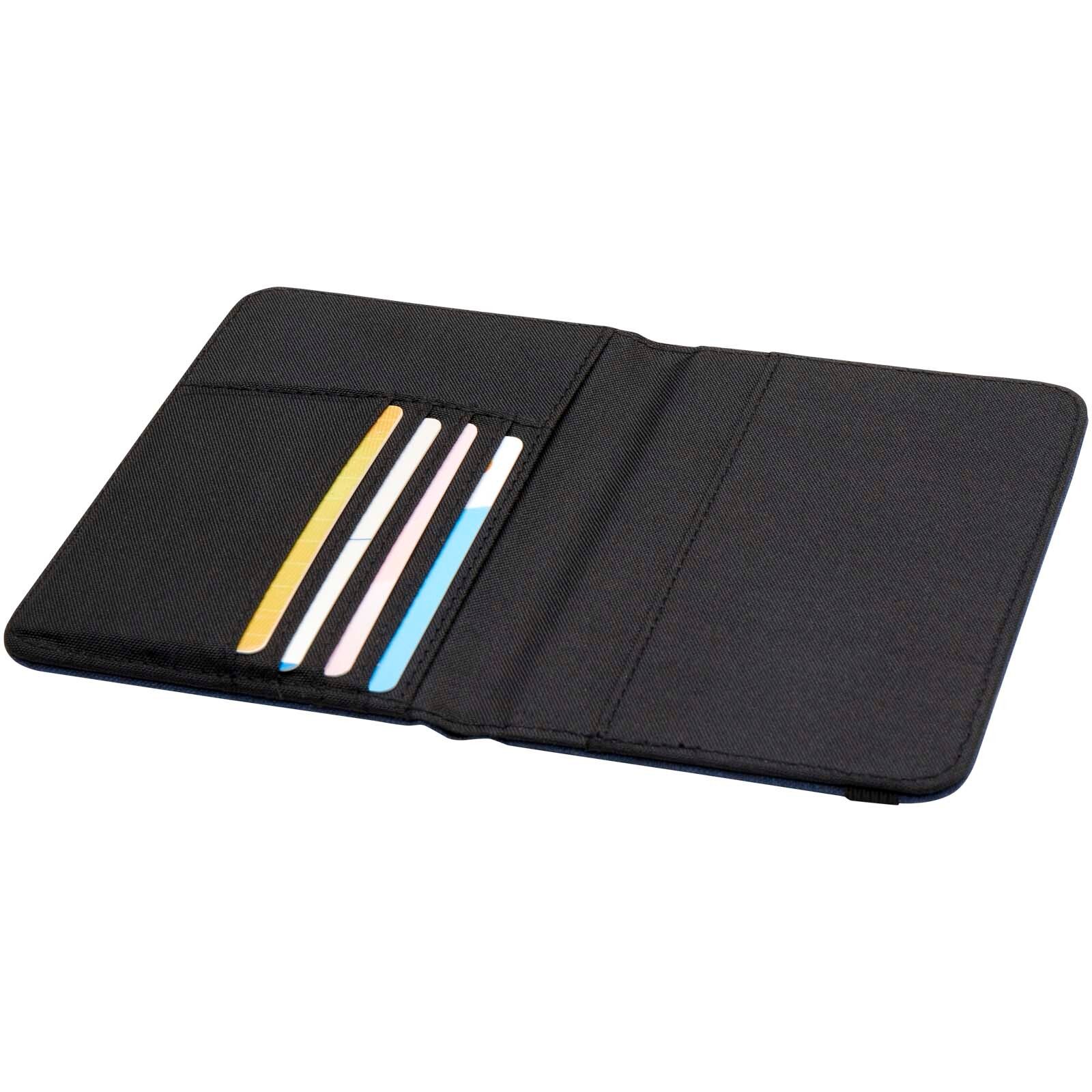 Ross GRS RPET RFID-Reisepasshalter - heather navy-85