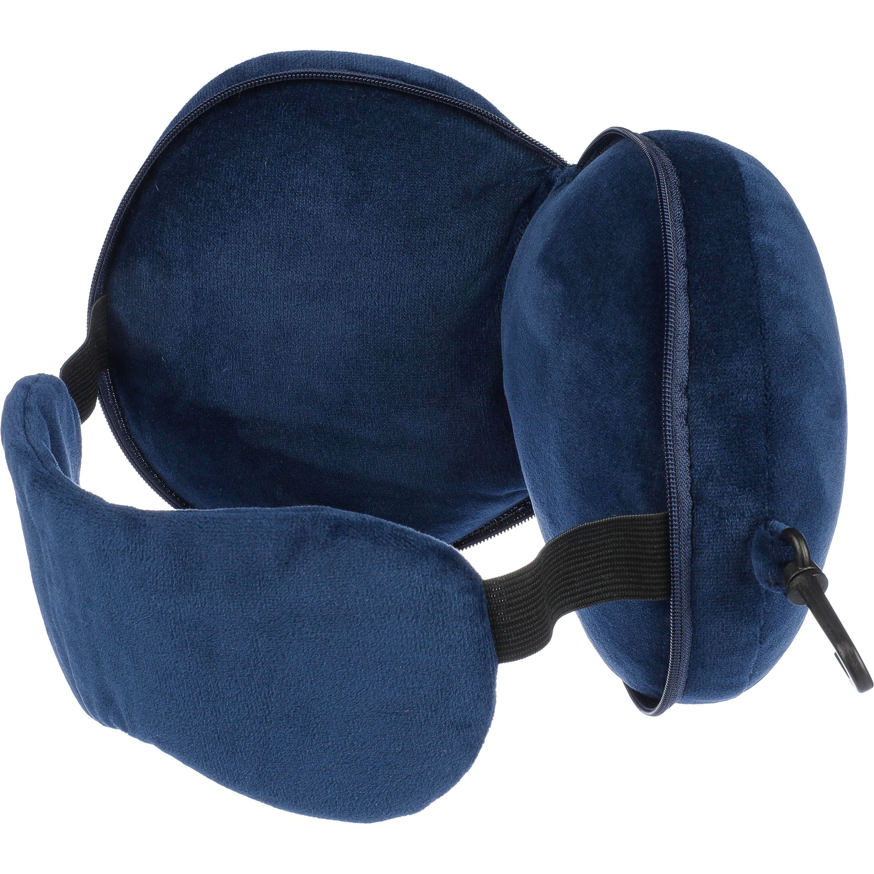 Reisekissen aus Polyester Leontine - blau-483