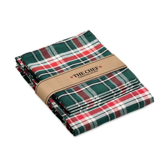 Tischtuch-Set Baumwolle SANTABLE - multicolour-376