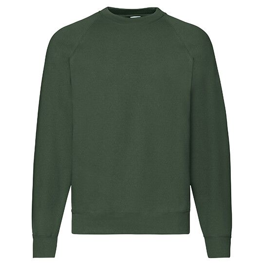 Classic Raglan Sweat - bottle green-411