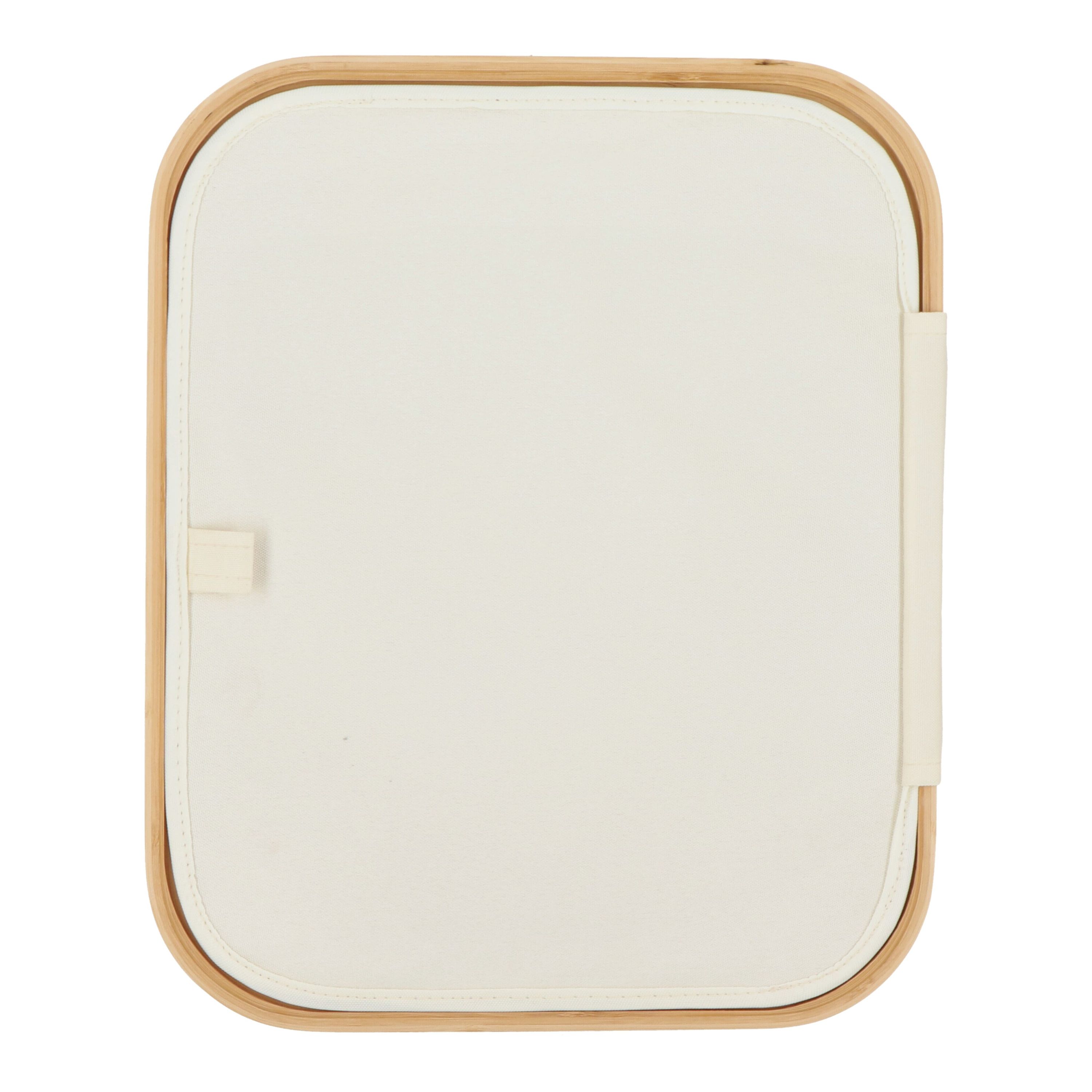 InSideOut faltbarer Korb mit Deckel Sogne 40,5 x 33 x 30cm rPET - natur-690