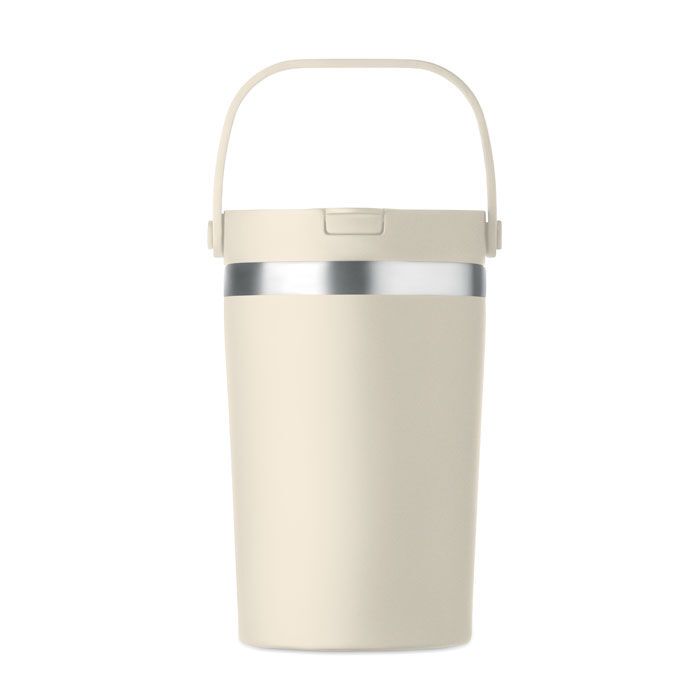 Doppelwandiger Becher 350 ml COZYCUP - beige-271