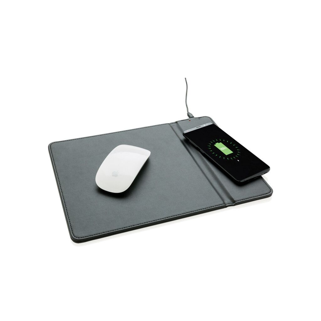 Mousepad mit Wireless-5W-Charging Funktion - schwarz-42