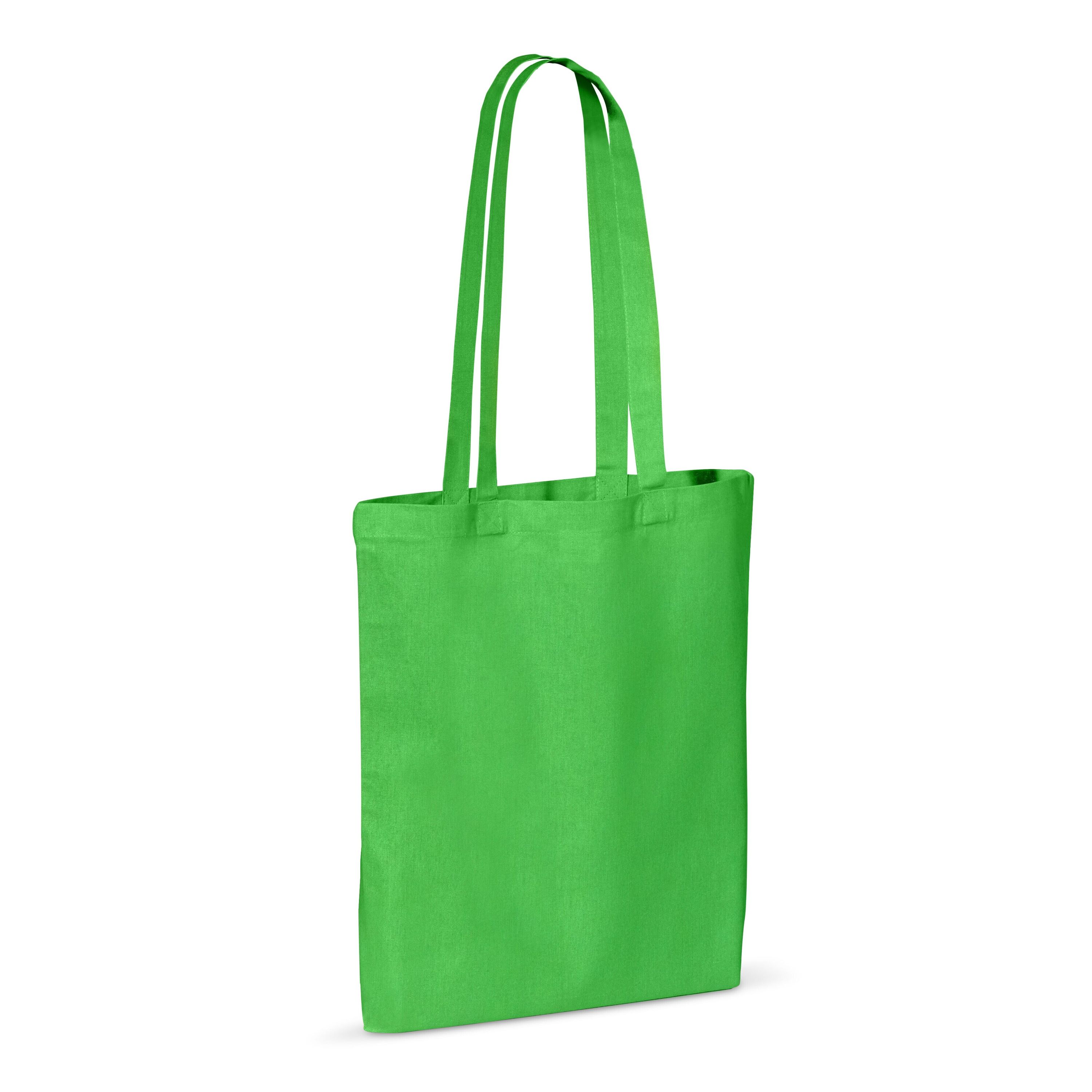 Umhängetasche Baumwolle OEKO-TEX® 140g/m² 38x42cm - hellgrün-25