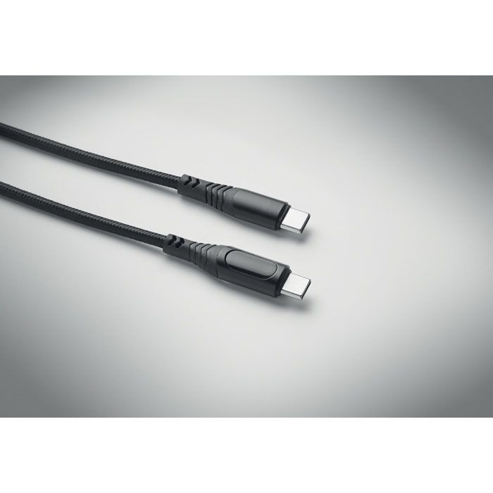 100W Ladekabel Typ-C TYPSO - schwarz-430