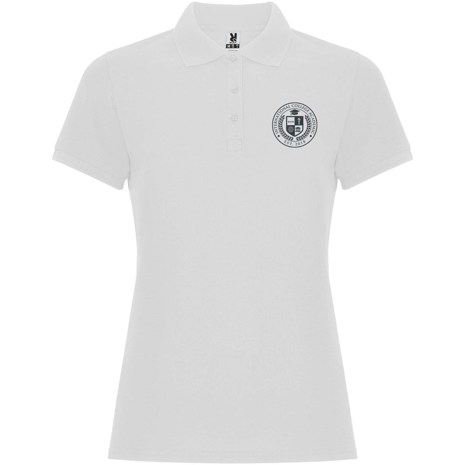 Pegaso Premium Poloshirt für Damen - weiss - S-690