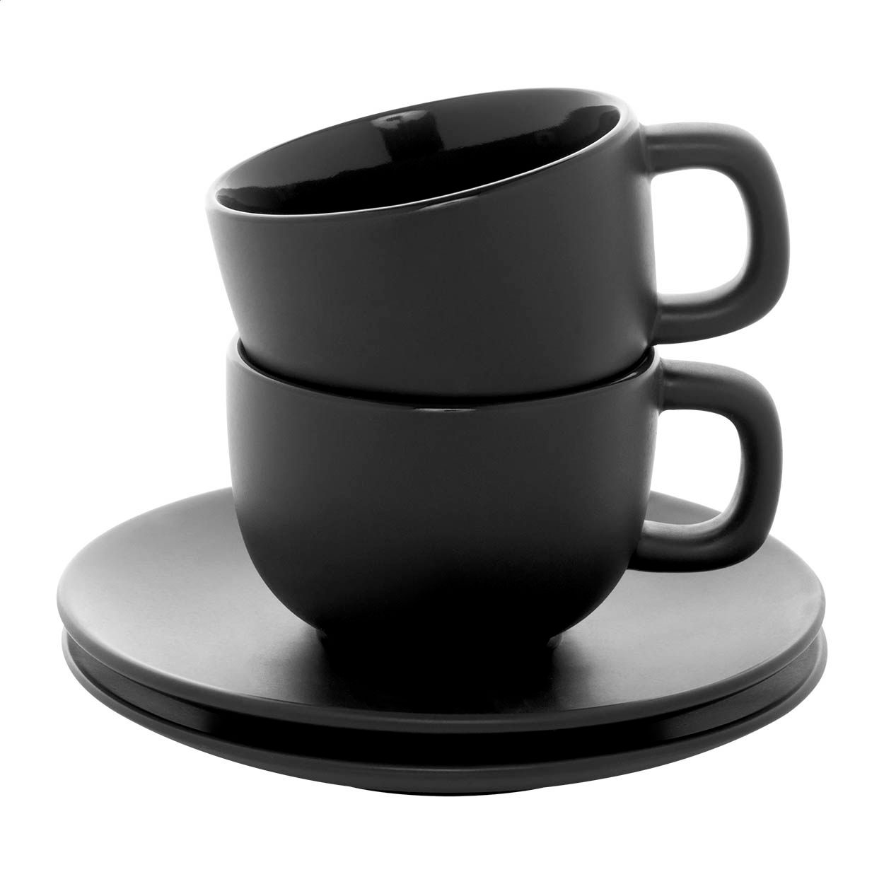 Caturra Plus Cappuccinotassenset - schwarz-139