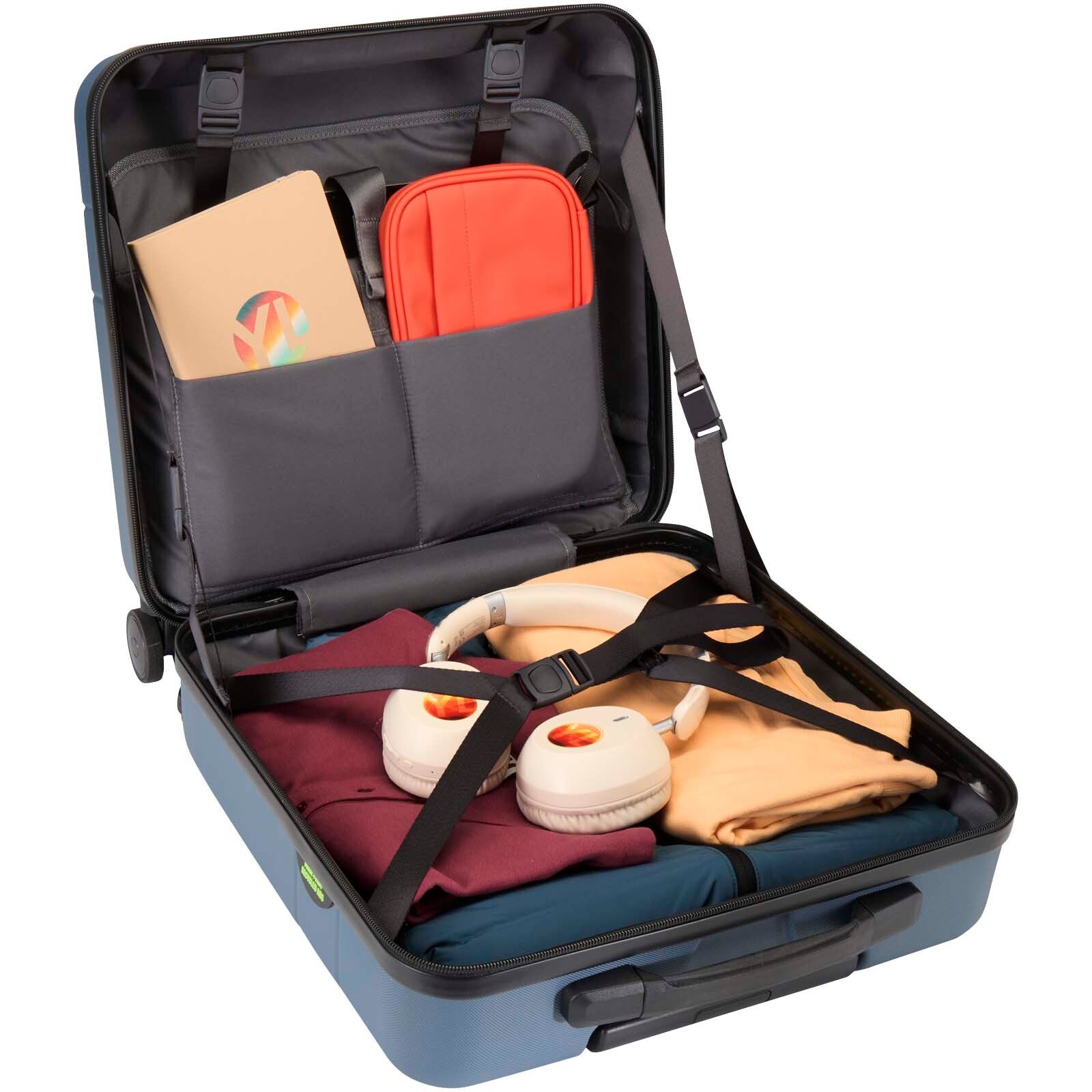 Rover 16 Zoll GRS Laptop-Trolley aus recyceltem Material, 30 l - hale blau-263