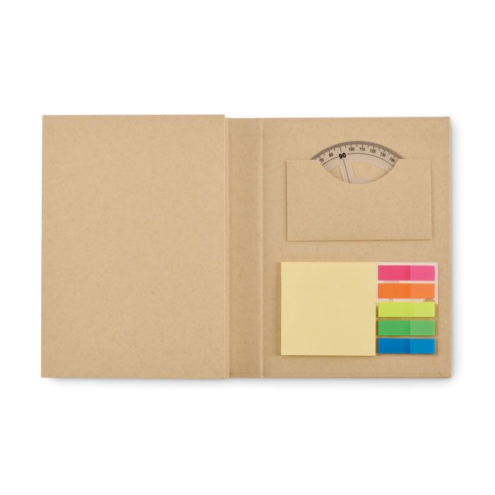 Schreibset mit Notizblock CENOTE - beige-943