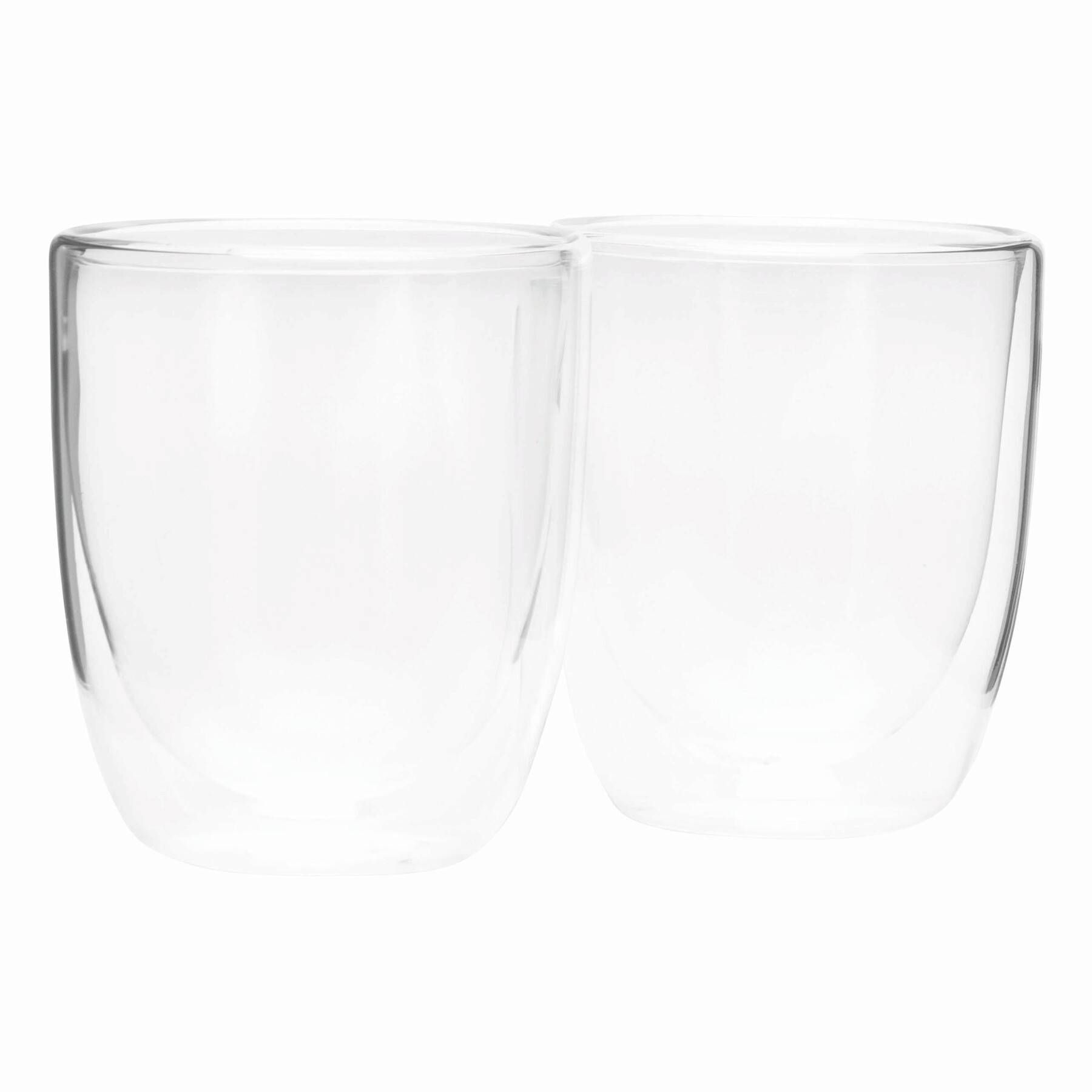 Gläser-Set DRINK LINE L, doppelwandig - transparent-494