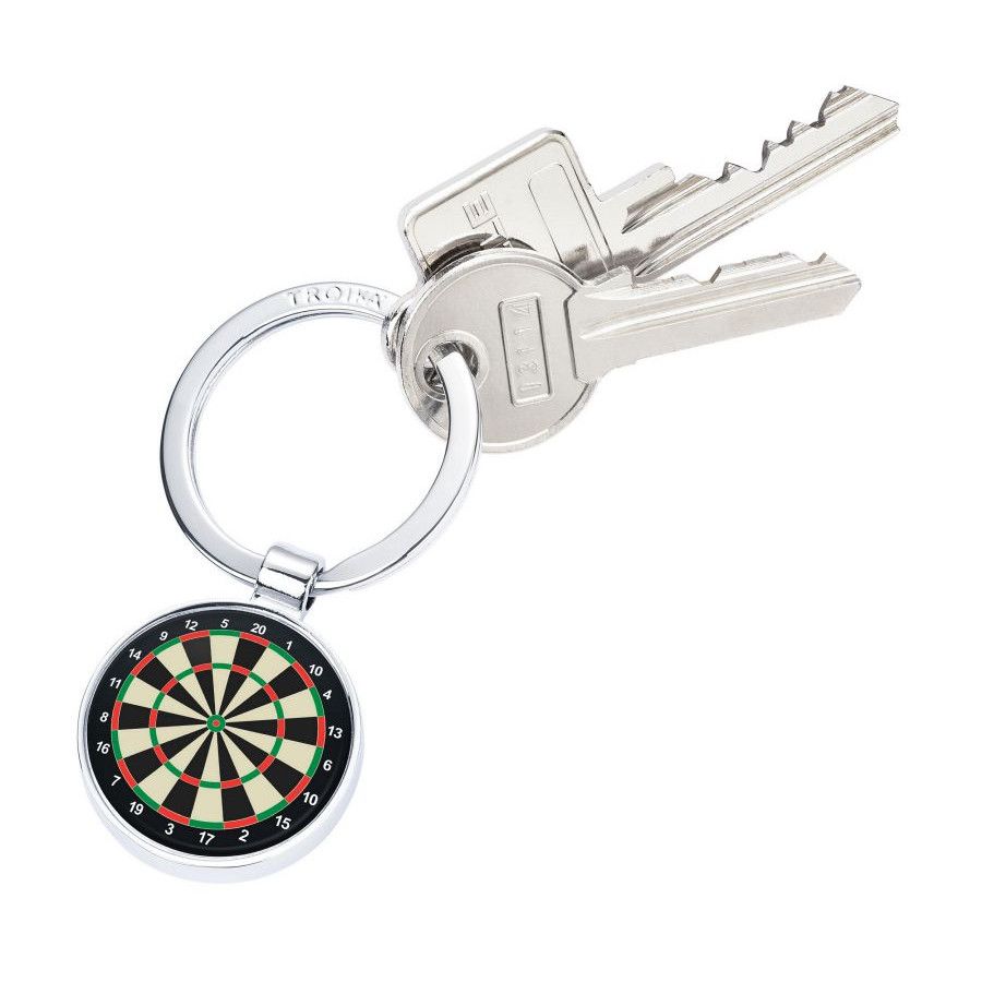 Schlüsselanhänger DARTS - mehrfarbig - silber-11