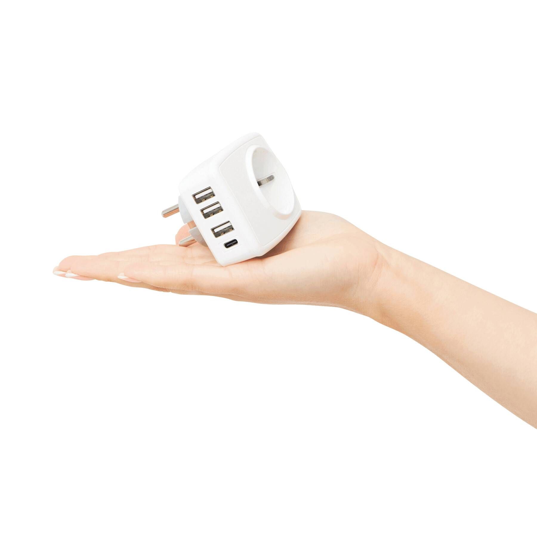 USB-Adapter-Stecker-Netzteil ENDLESS POWER PRO - weiß-90