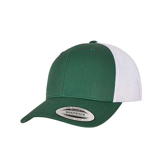 Retro Trucker 2-Tone - evergreen - white-879