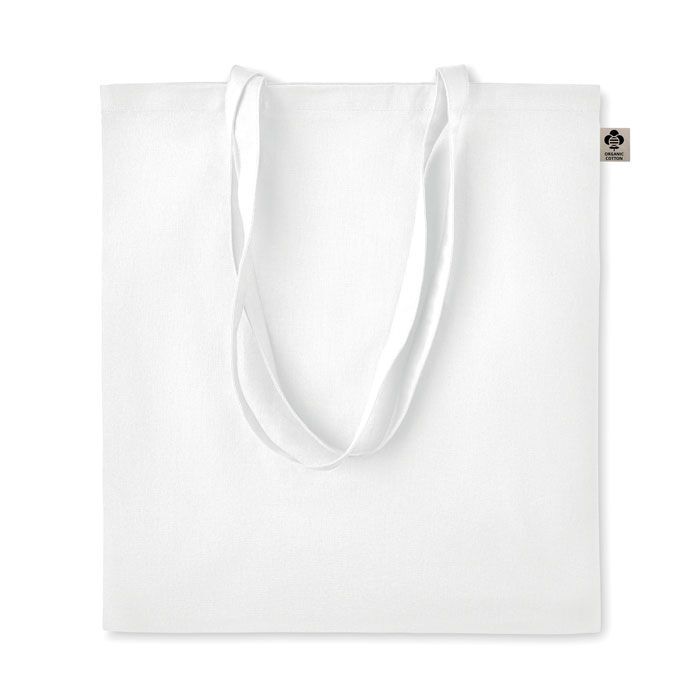 Organic-Cotton Einkaufstasche ZIMDE COLOUR - weiß-869