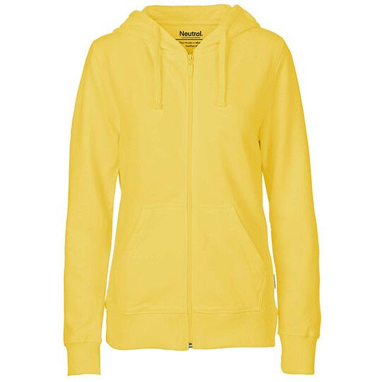 Ladies´ Zip Hoodie - dusty yellow-576