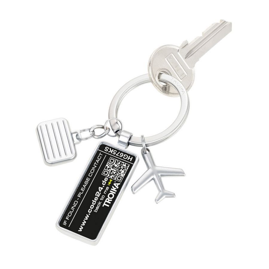 Schlüsselanhänger CODE24 - silber-113