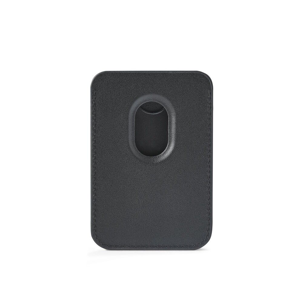 CONNOR Magnetischer RFID-Kartenhalter aus Kunstleder - schwarz-227