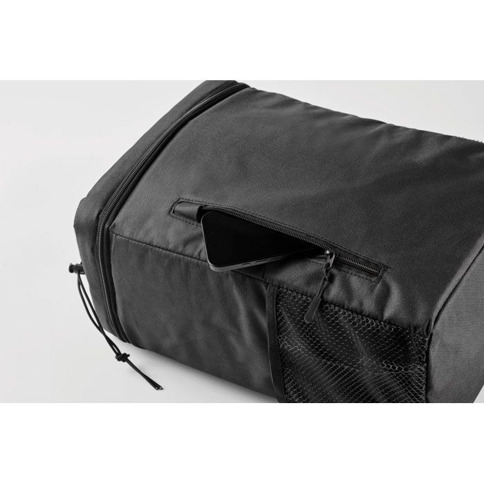 Kühlrucksack 600D RPET MAFRIO - schwarz-300