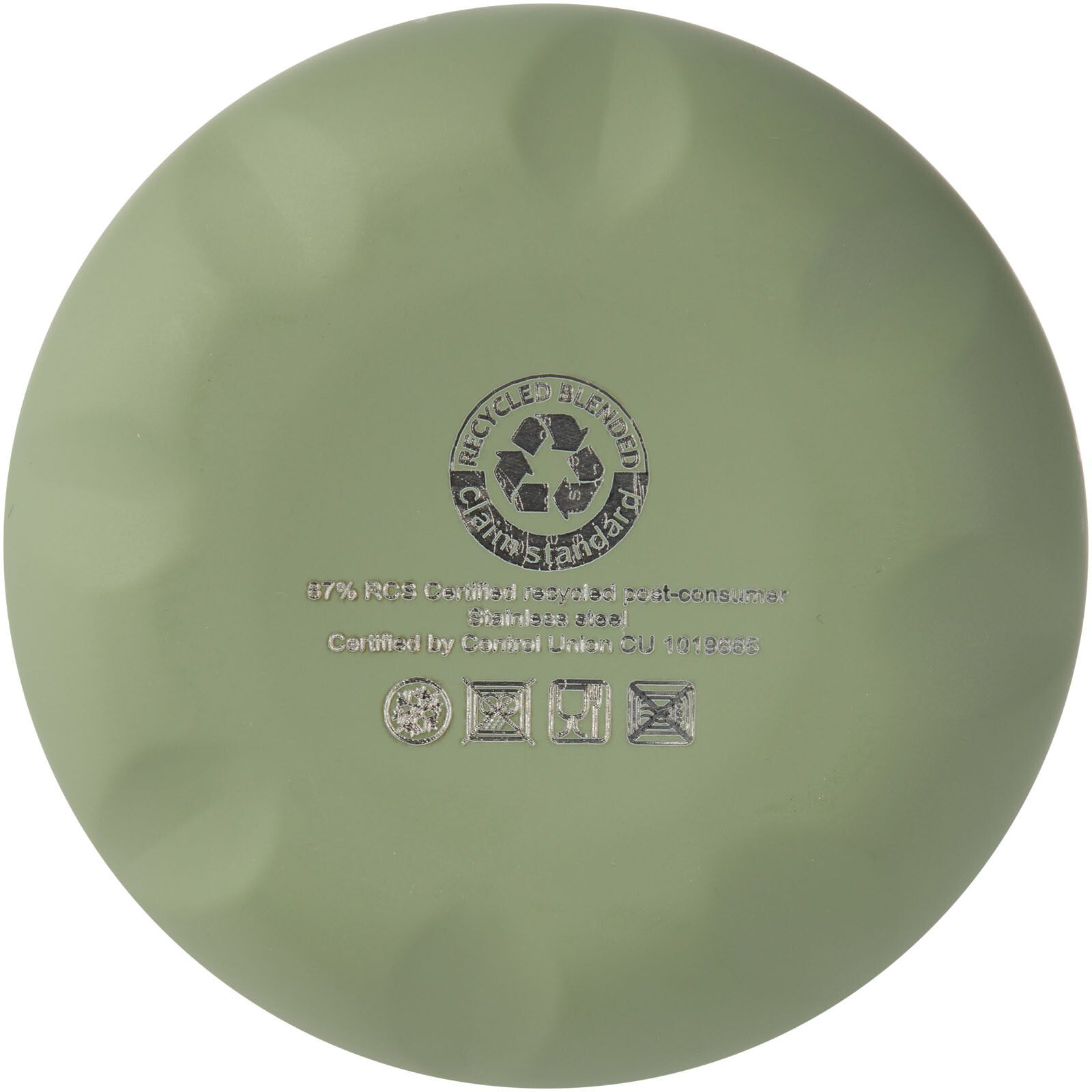 Cove 500 ml RCS-zertifizierte vakuumisolierte Edelstahlflasche - heather grün-972