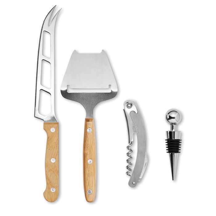 Wein und Käse Set WINE&CHEESE - holz-96