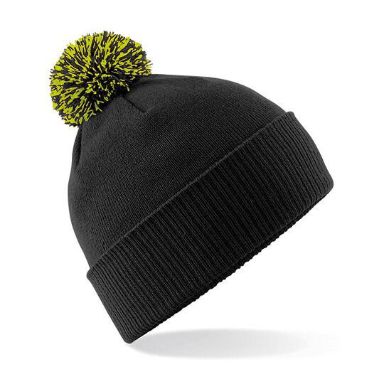 black - lime green