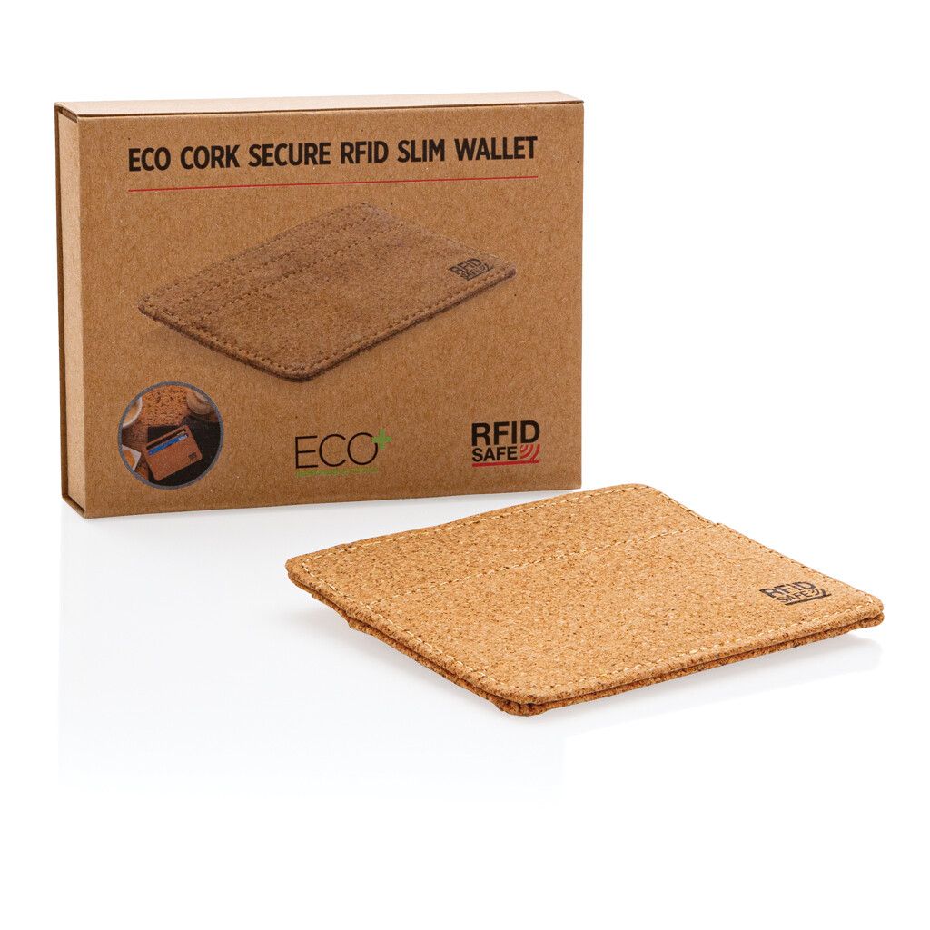 Kork RFID Slim-Wallet - braun-103