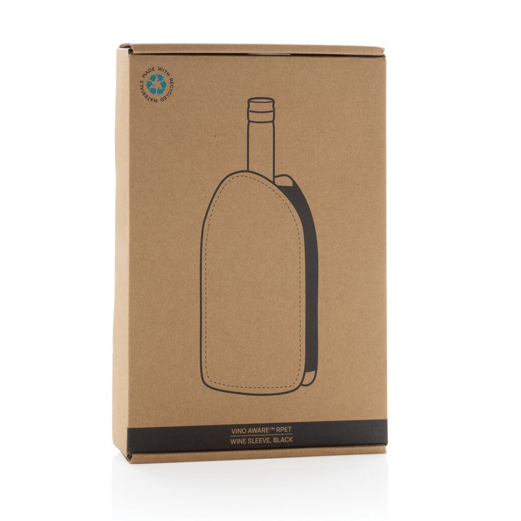 Vino AWARE™ rPET Weinkühler-Sleeve - schwarz-902