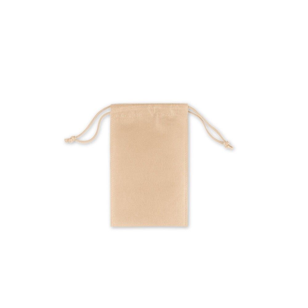 GIFT BAG S Kleiner heißversiegelter Vliesbeutel (60 g/m²) - hellbraun-323