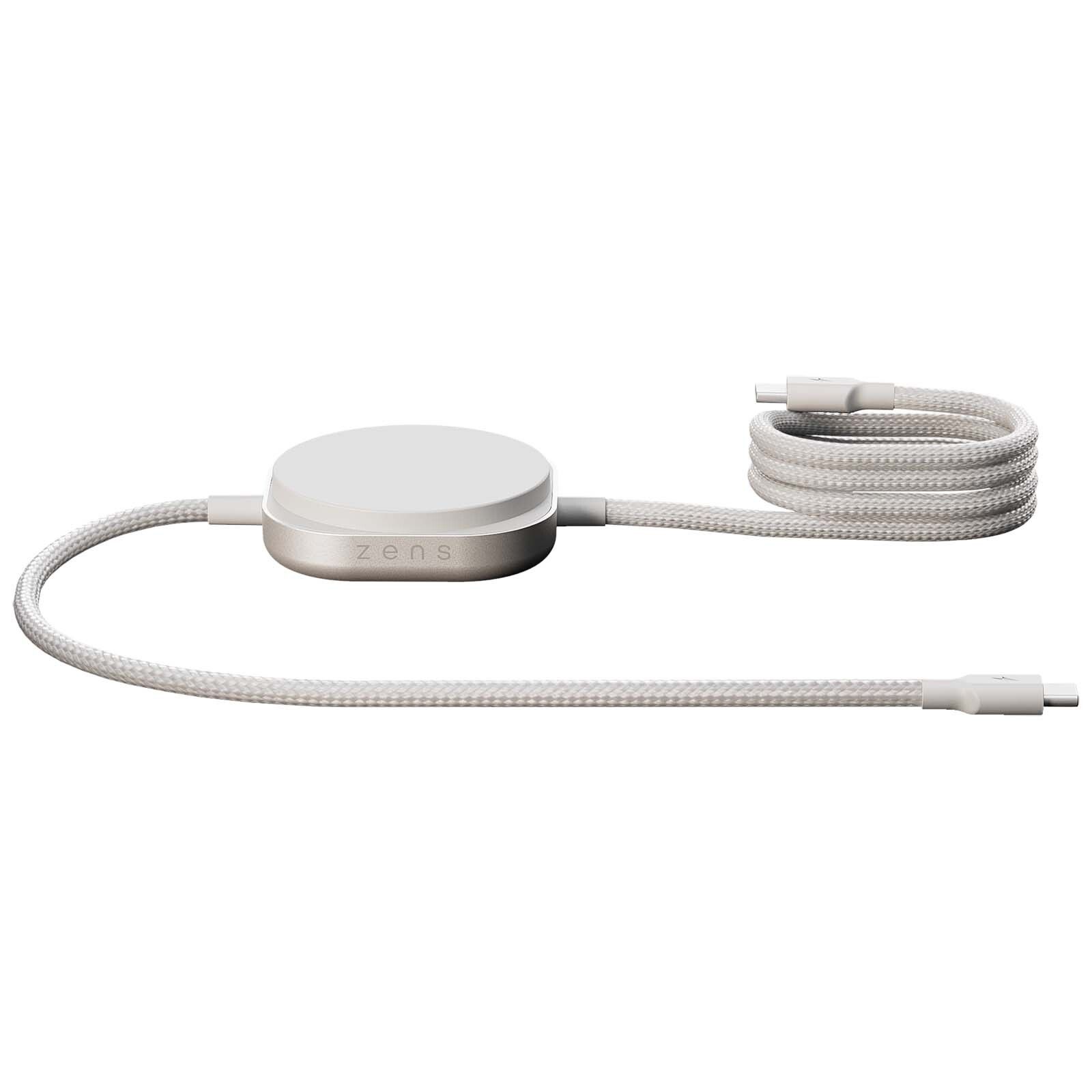 Zens Pro 2 140 W, USB-C, 2 in 1 Ladekabel - weiss-851
