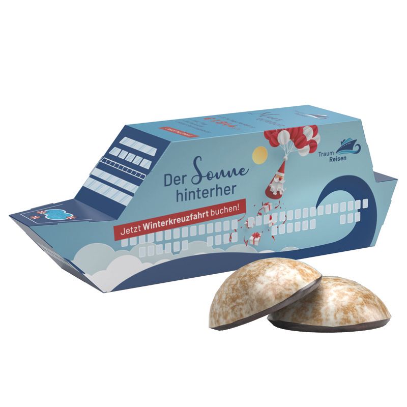 3D-Präsent Schiff, Mini Christstollen-719