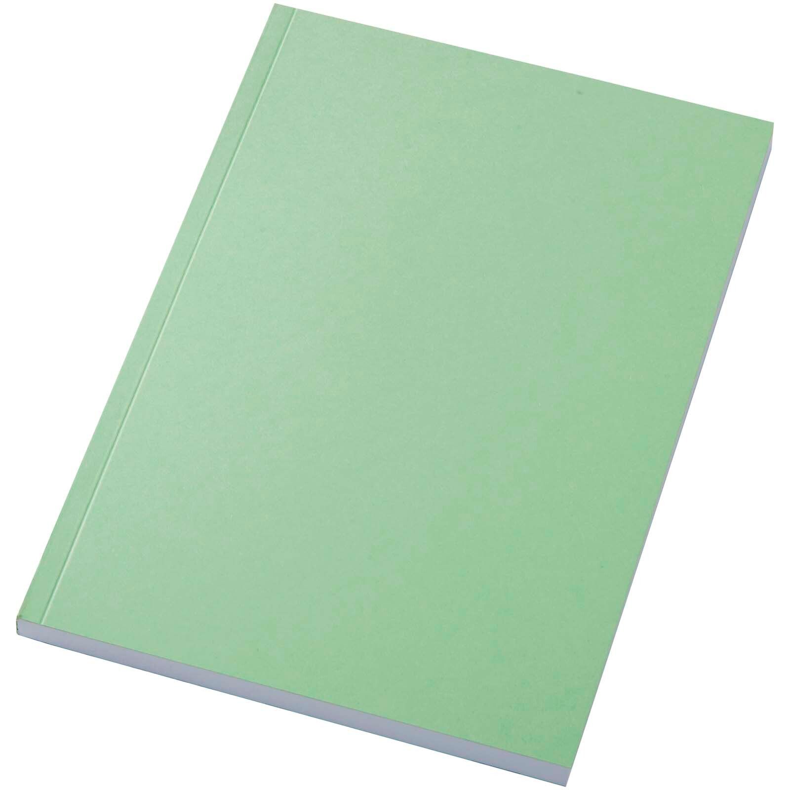Novella Austen A5 Softcover Notizbuch aus Recyclingmaterial – 100 Blatt - grün-998