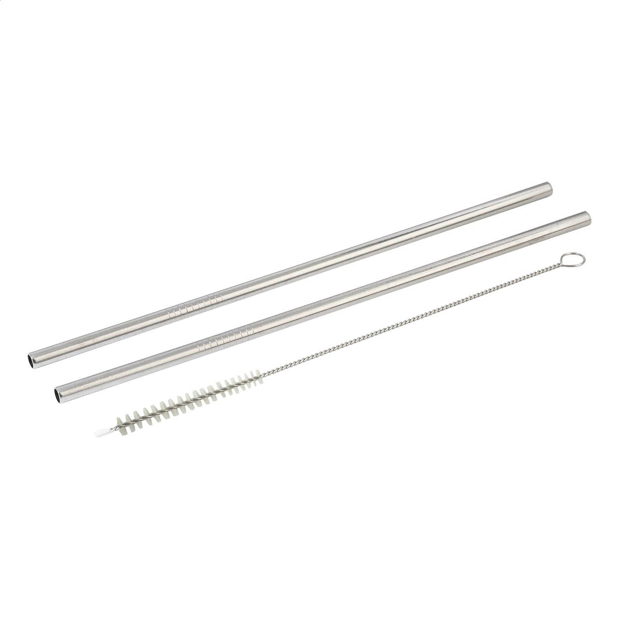 SteelSip Trinkhalm-Set - silber-683