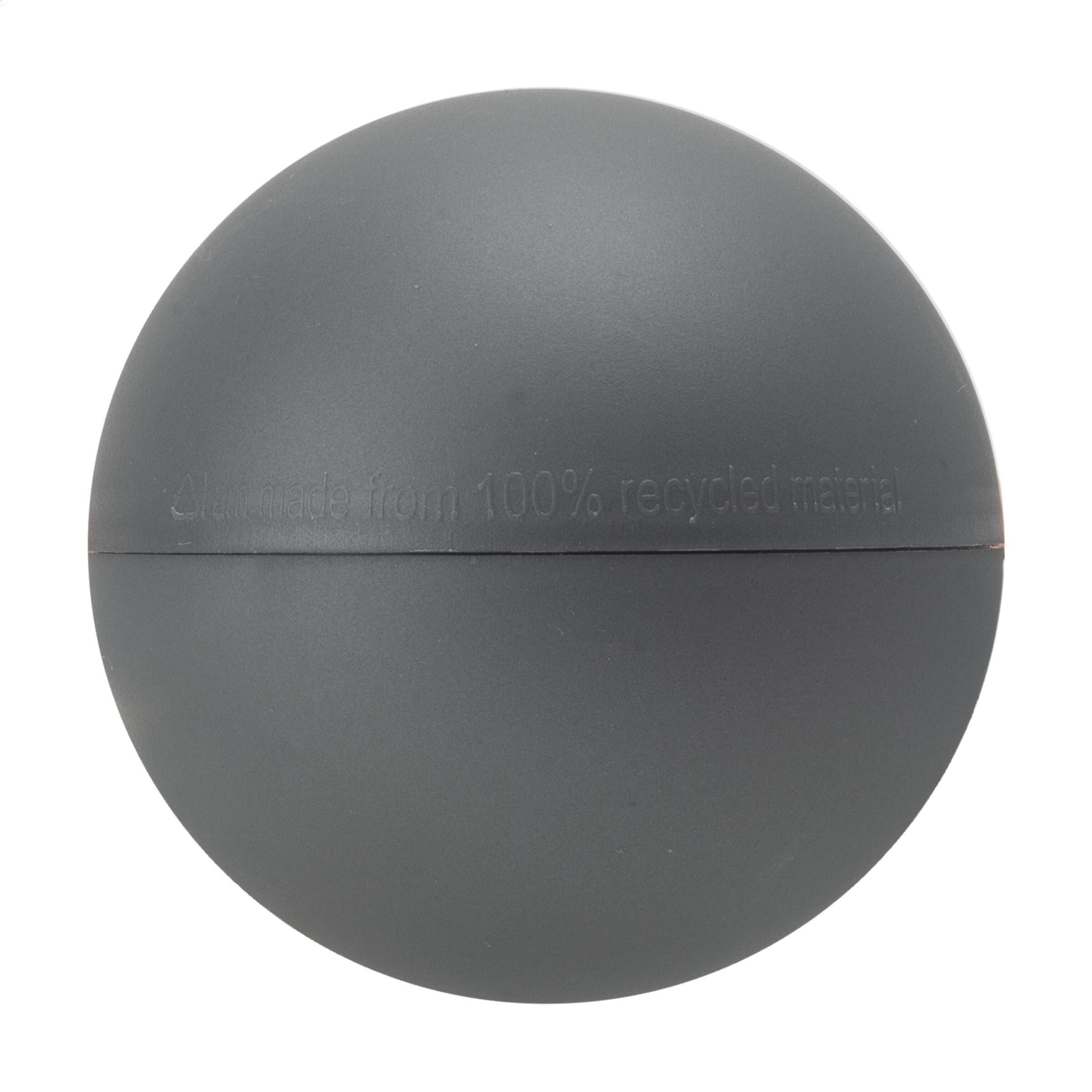 Weihnachtskugel Ø7cm Recycled PP Box - Made in Europe - silber-947