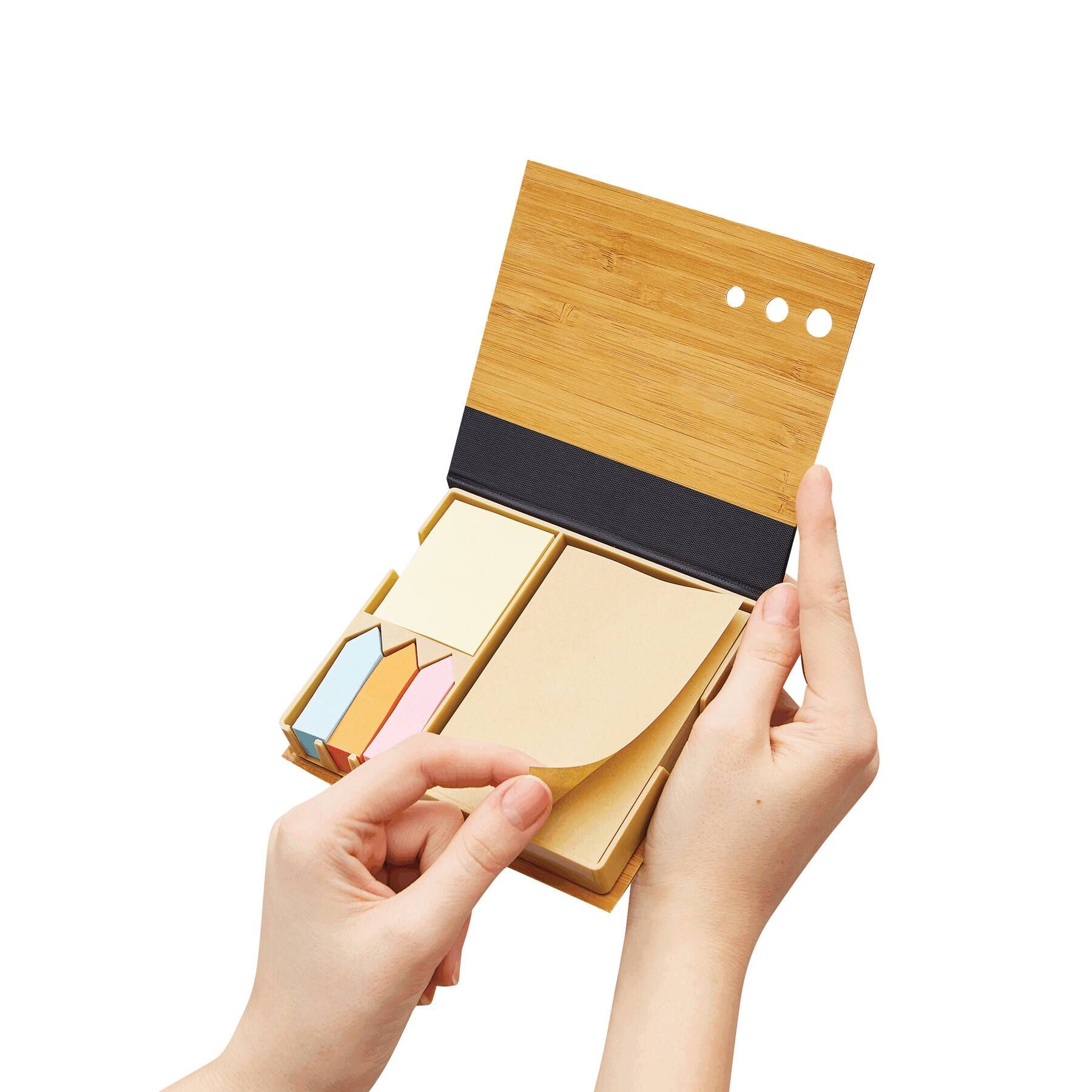 Memobox BAMBOO NOTE - braun-104
