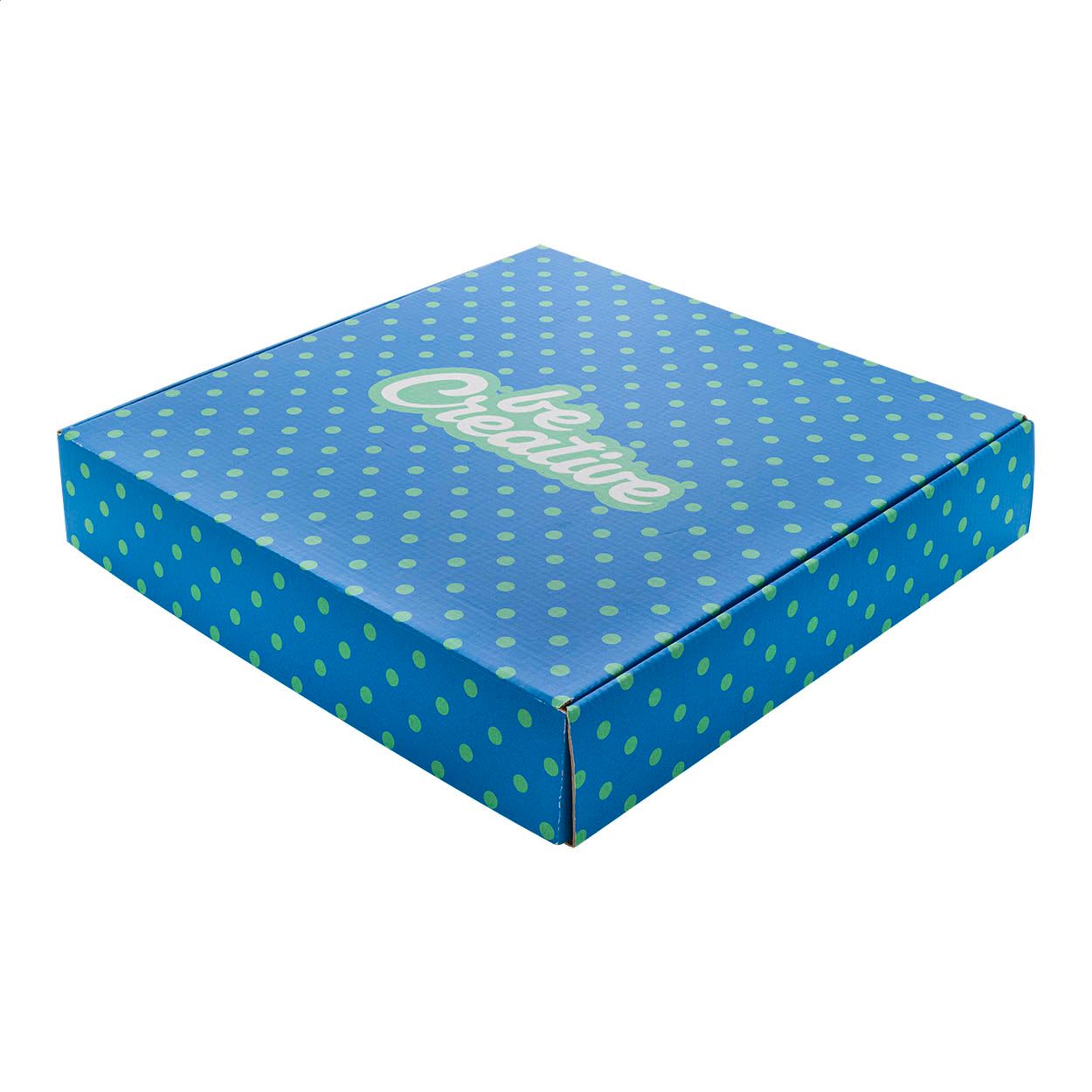 CreaBox Post Slim L flacher Versandkarton (328 x 310 x 58 mm) - weiß-459