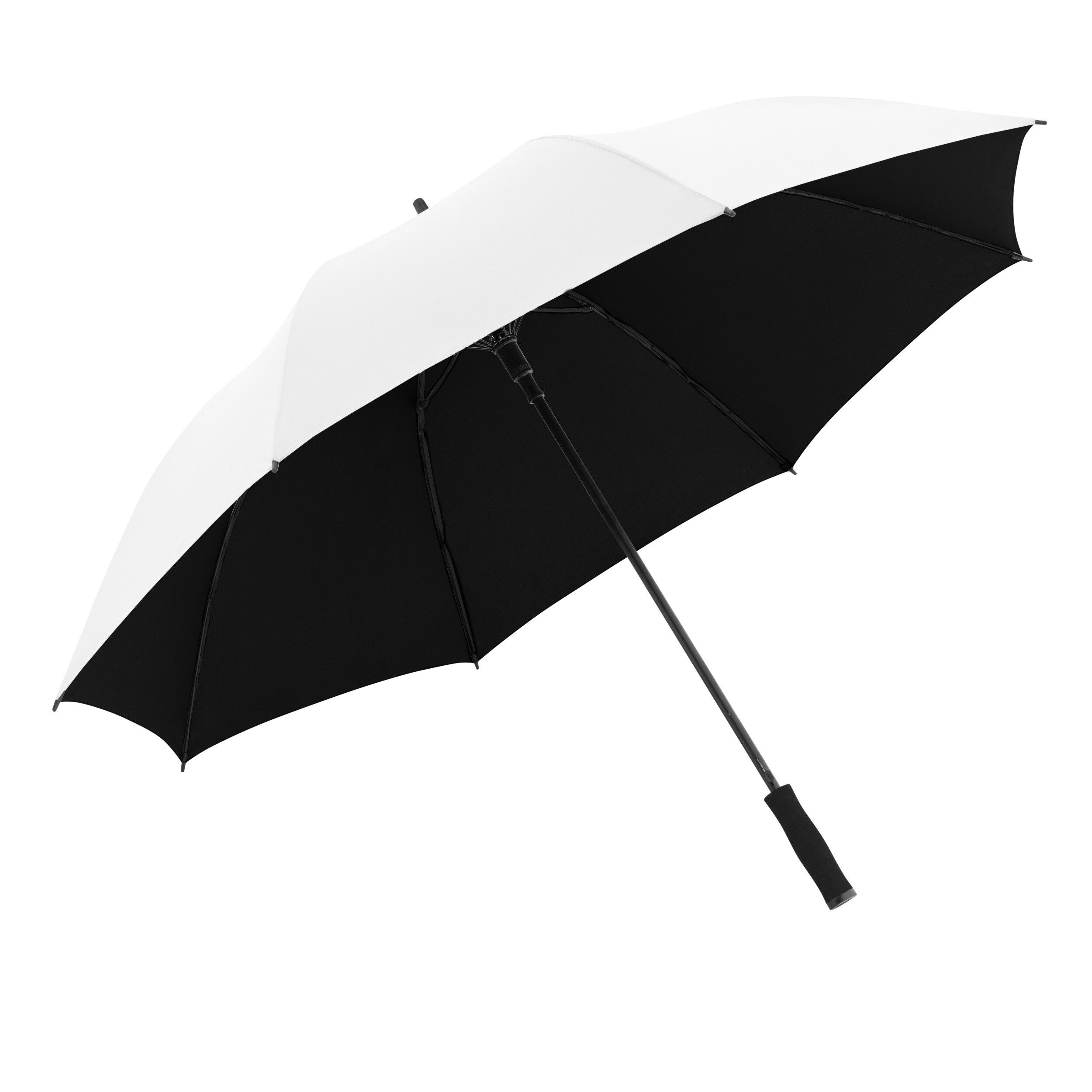 Langschirm Hit Golf XXL UV Protection - solid weiß - schwarz-818