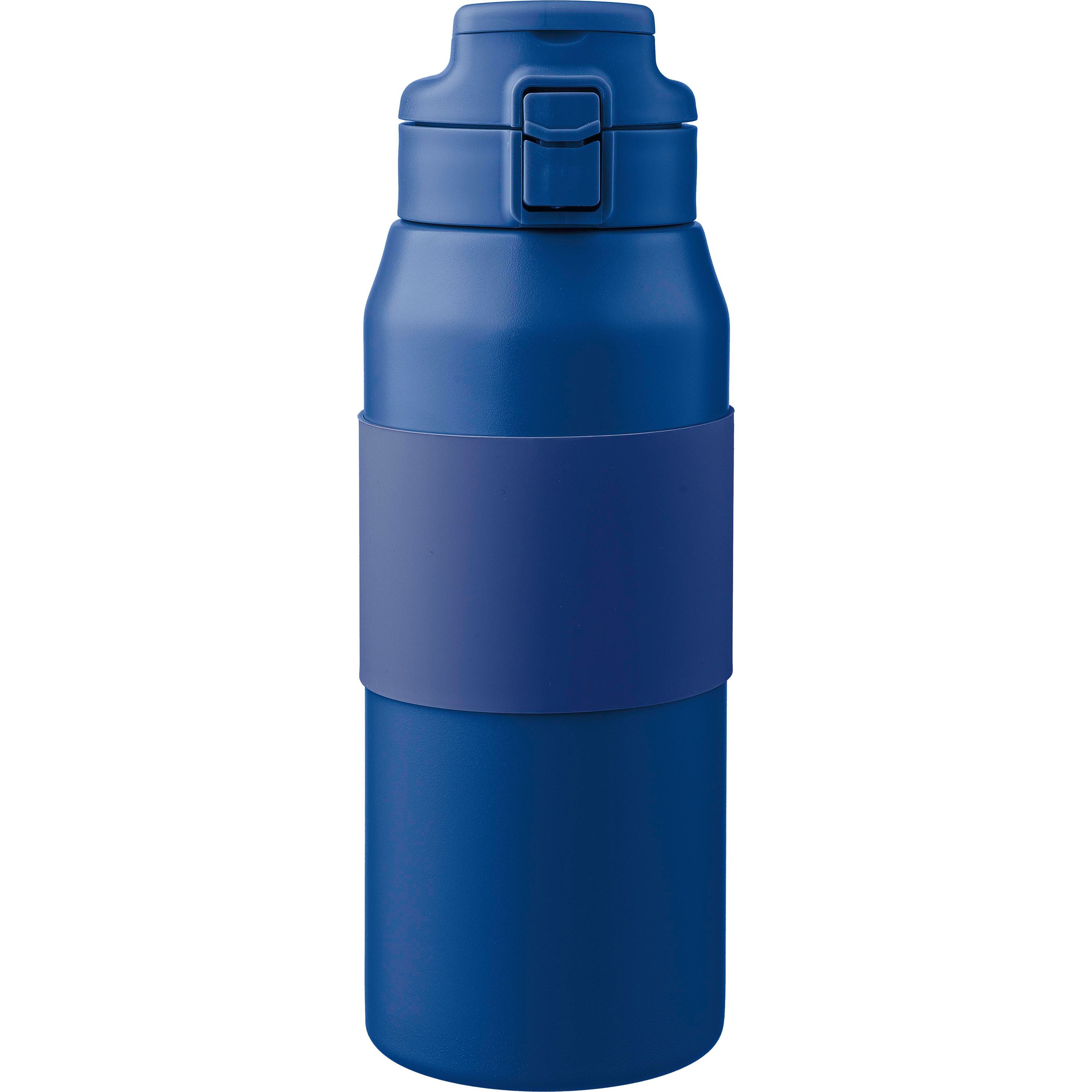 Doppelwandige Edelstahl-Trinkflasche 800 ml Katie - pastellblau-502