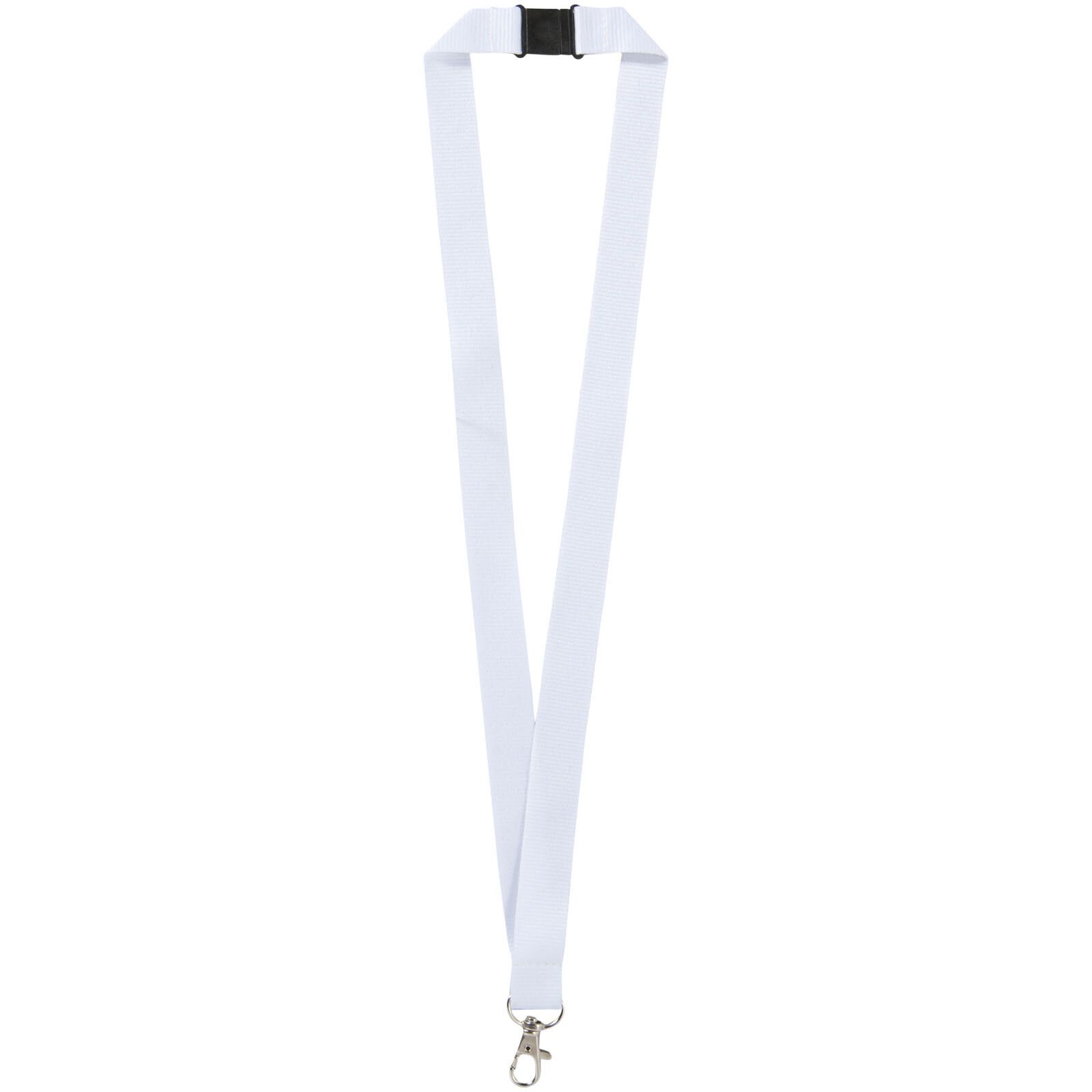 Lago Lanyard mit Sicherheitsverschluss - weiss-555