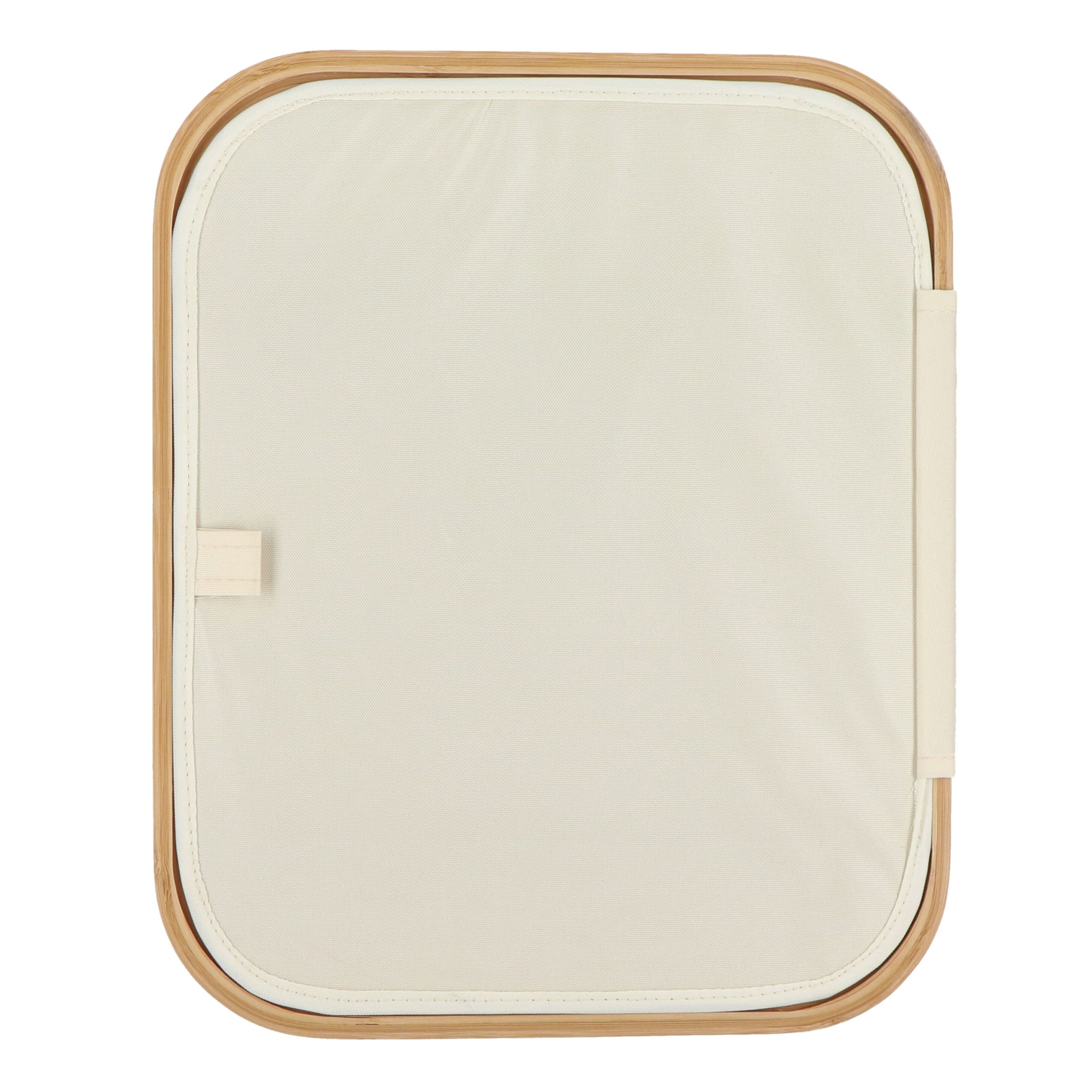 InSideOut faltbarer Korb mit Deckel Sogne 40,5 x 33 x 42cm rPET - natur-433