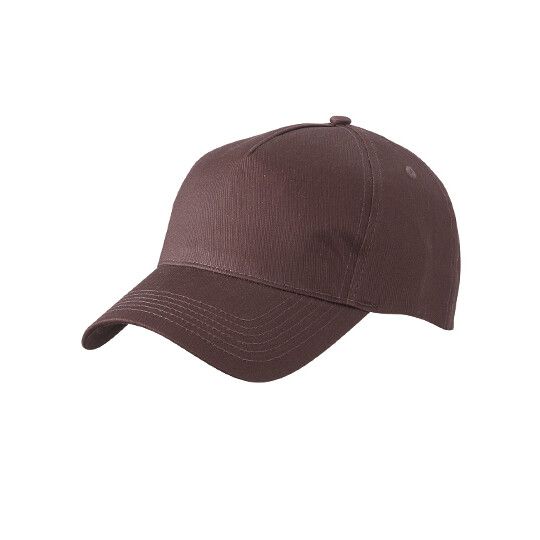 5-Panel Cap - dark brown-500