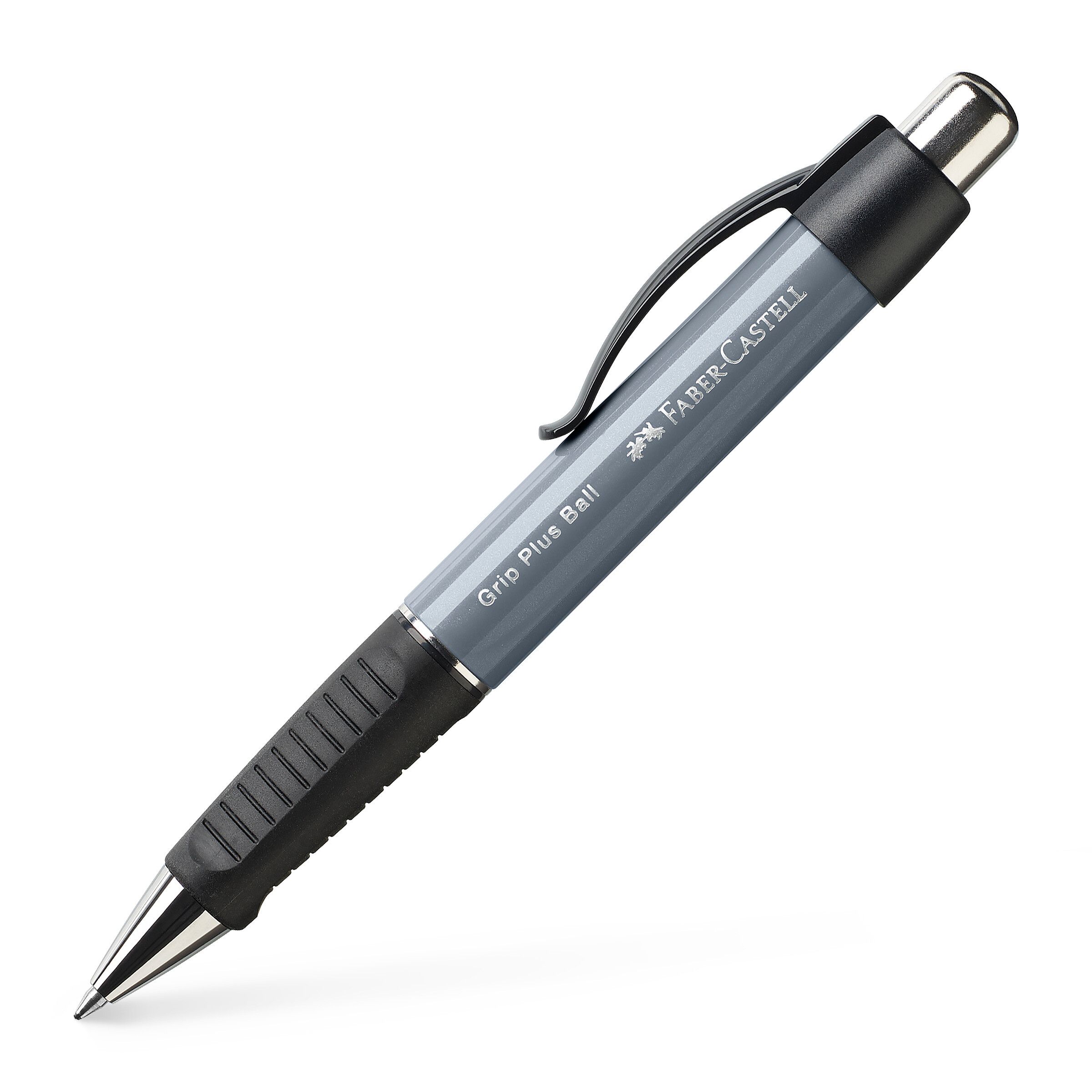 Druckkugelschreiber Grip Plus - stone grey-593