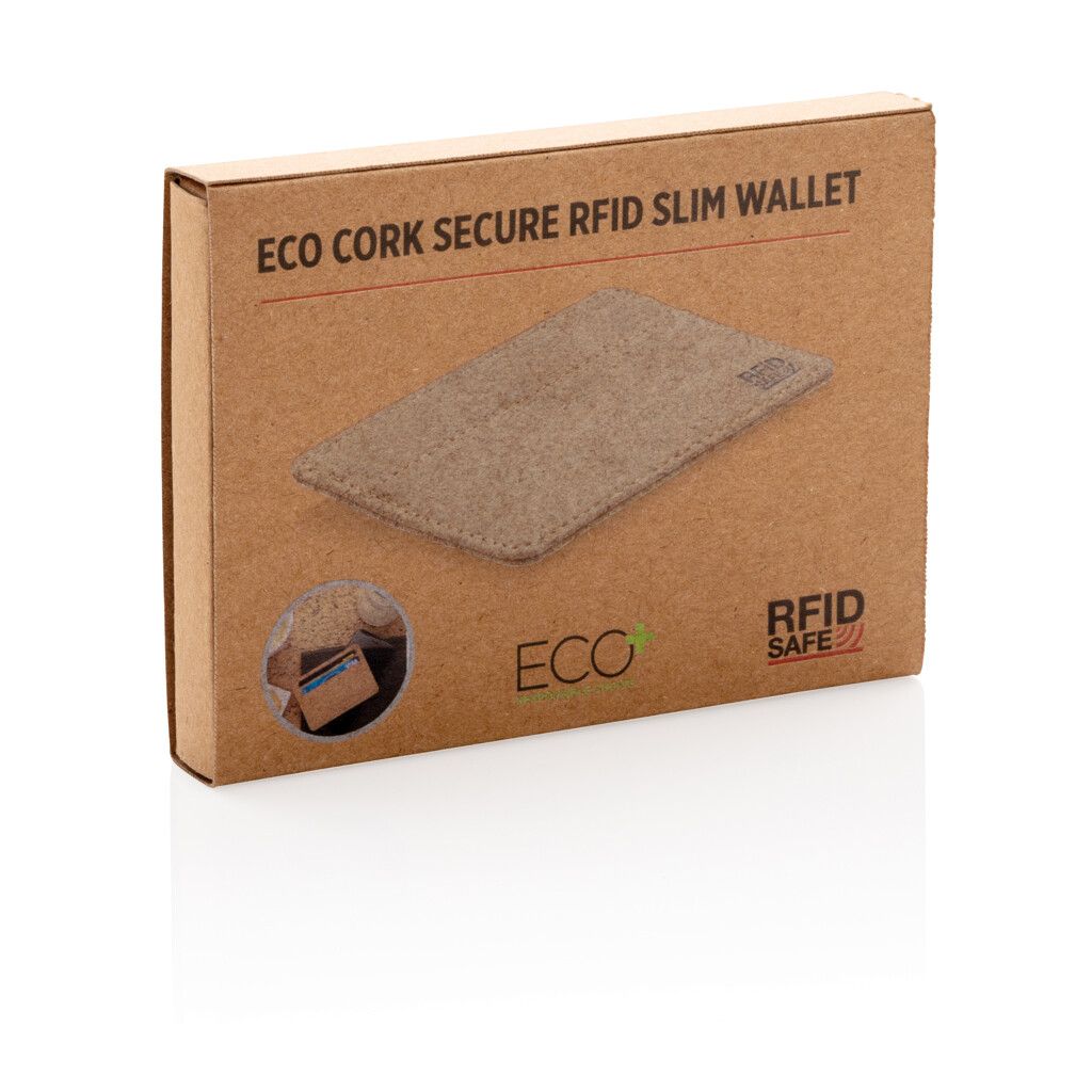 Kork RFID Slim-Wallet - braun-805